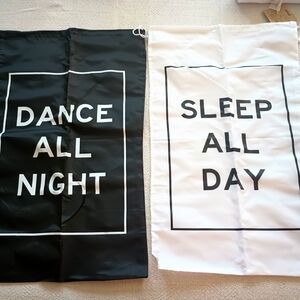 Richard Homeware Black and White laundry Bags